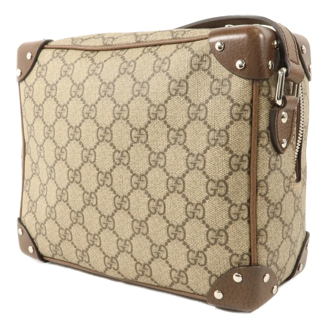 GUCCI Soft Trunk 626363 肩背包 塗層帆布 3
