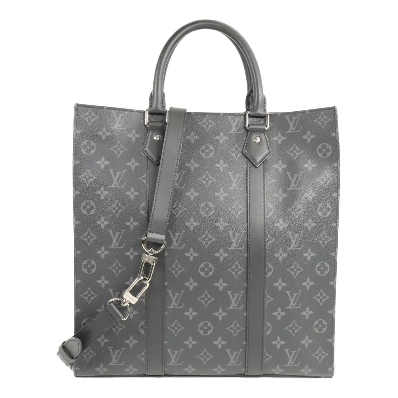 LOUIS VUITTON Sac Plat M46456 兩用包 塗層帆布 2