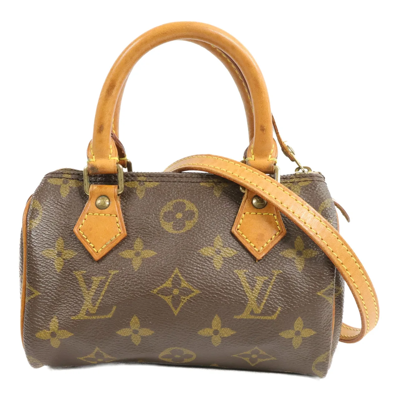 LOUIS VUITTON Speedy M41534 手提包 塗層帆布