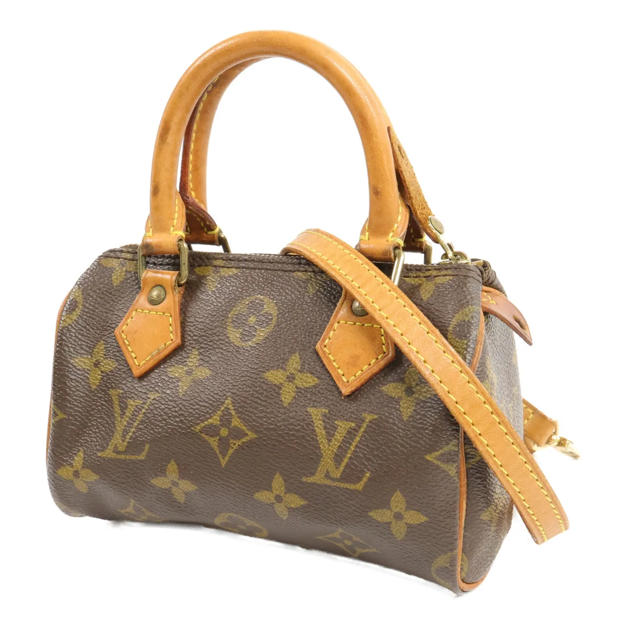 LOUIS VUITTON Speedy M41534 手提包 塗層帆布 3