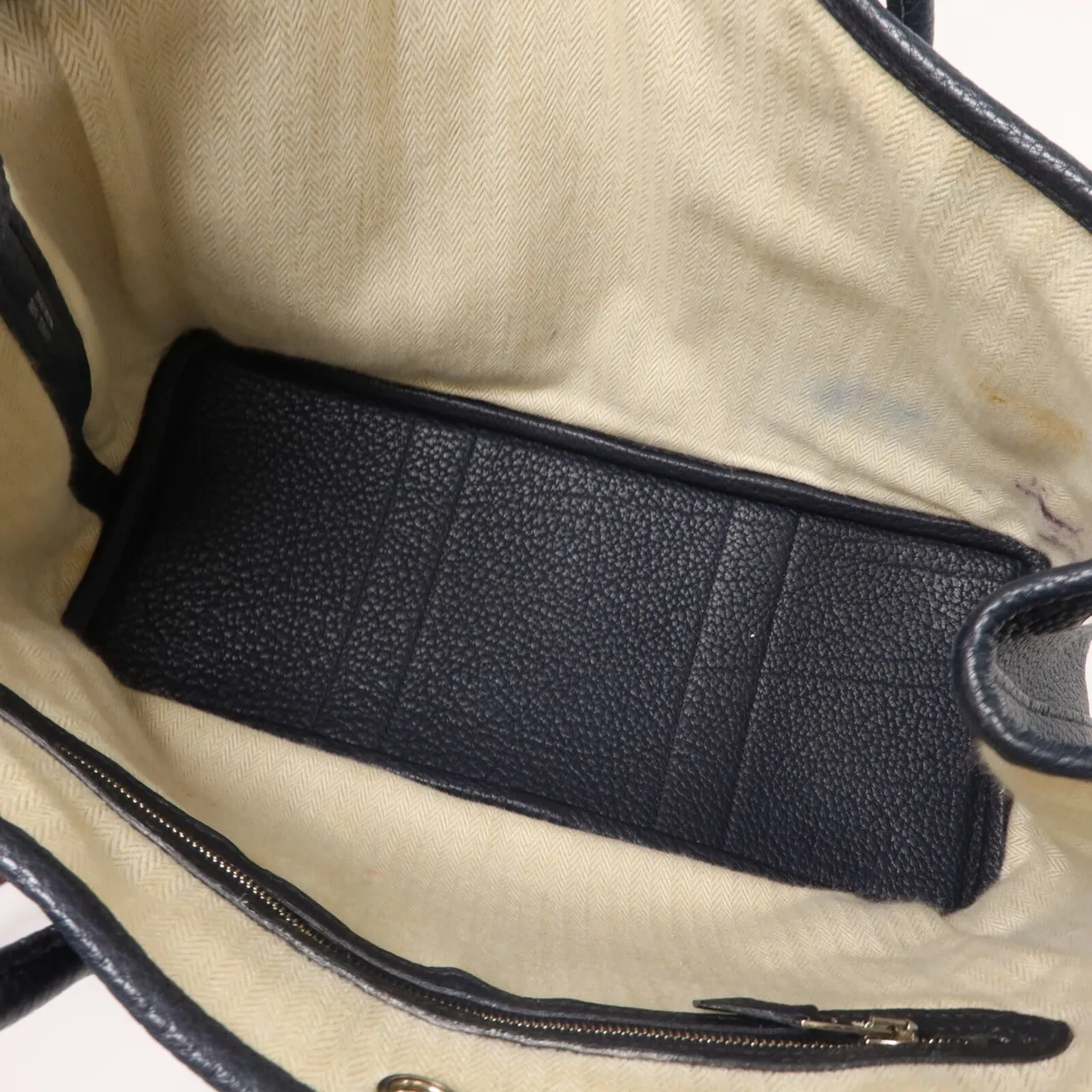 HERMES Tote Bag Calfskin 5