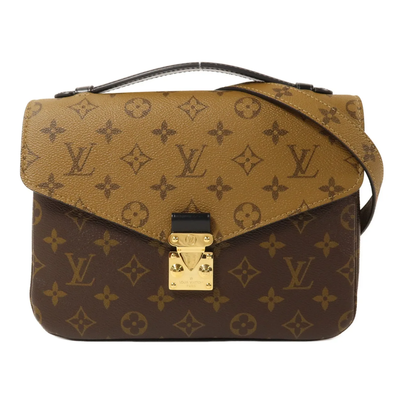 LOUIS VUITTON Pochette Metis M44876 2-Way Bag Coated Canvas
