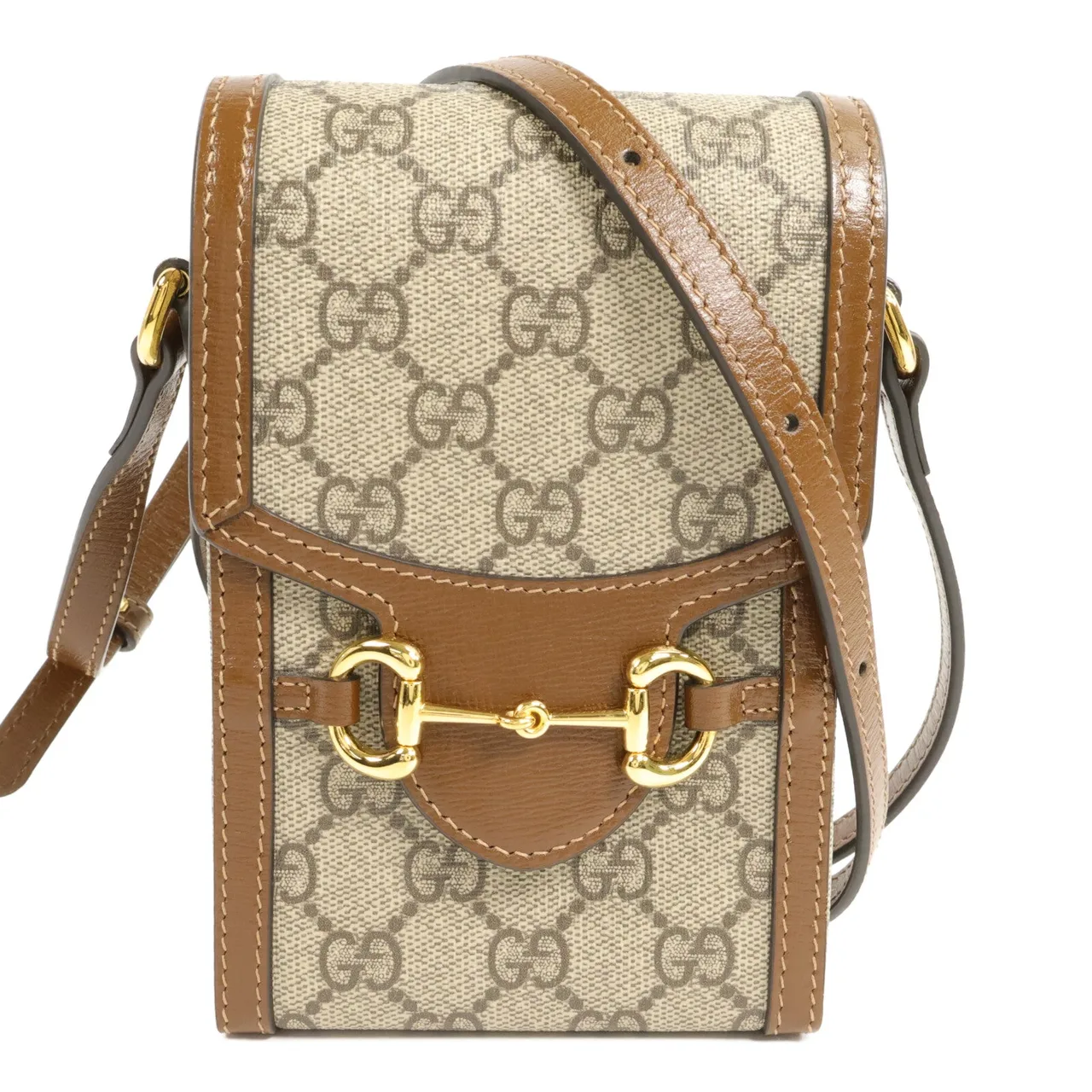 GUCCI 肩背包 塗層帆布