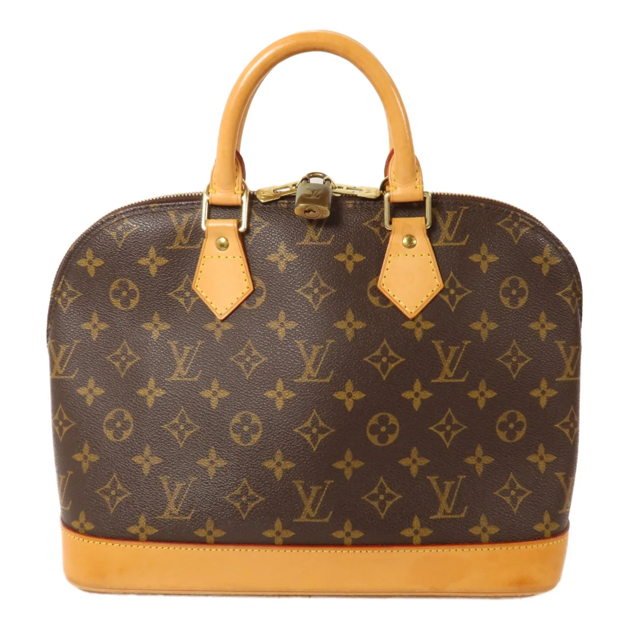 LOUIS VUITTON Alma M51130 Handbag Coated Canvas