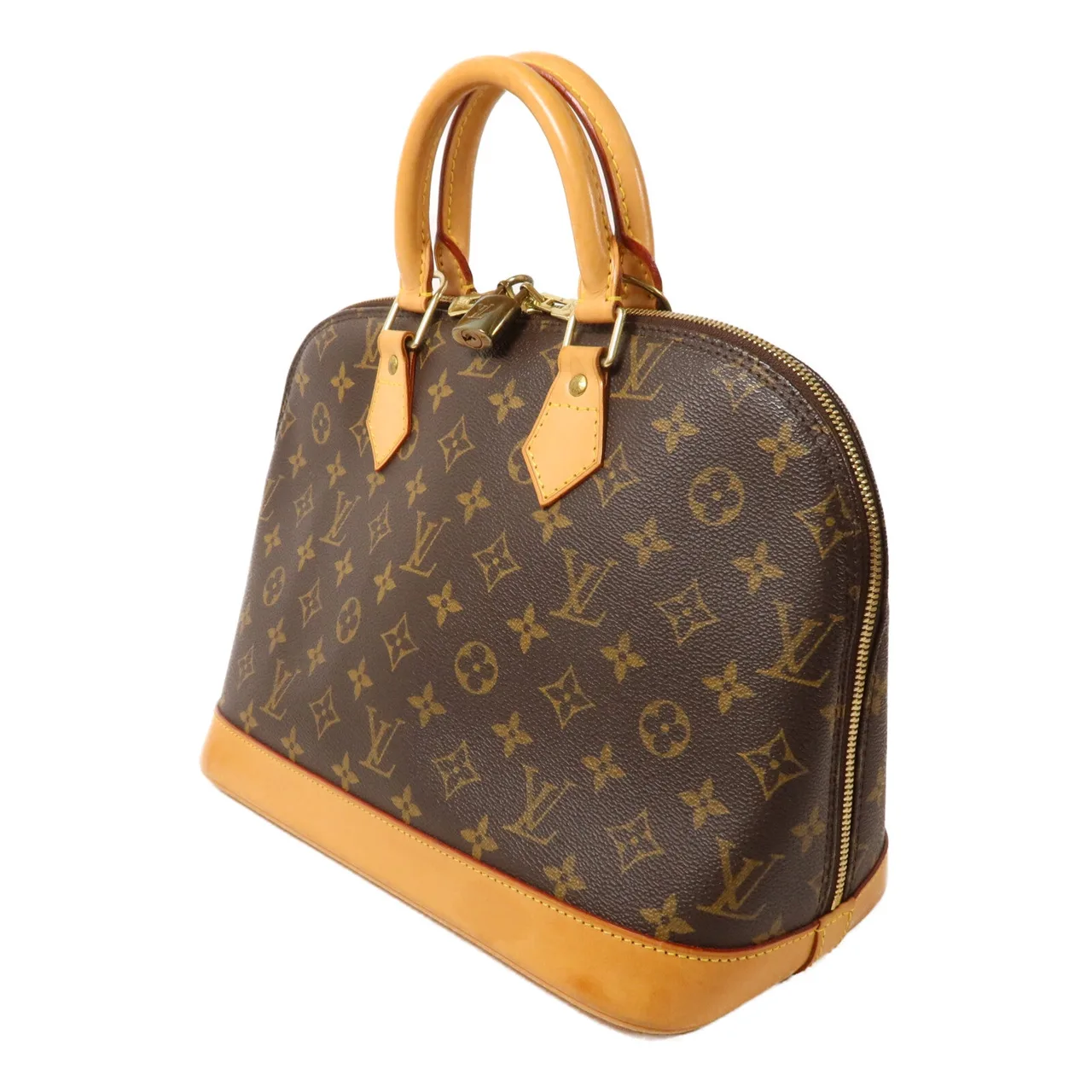 LOUIS VUITTON Alma M51130 Handbag Coated Canvas 3