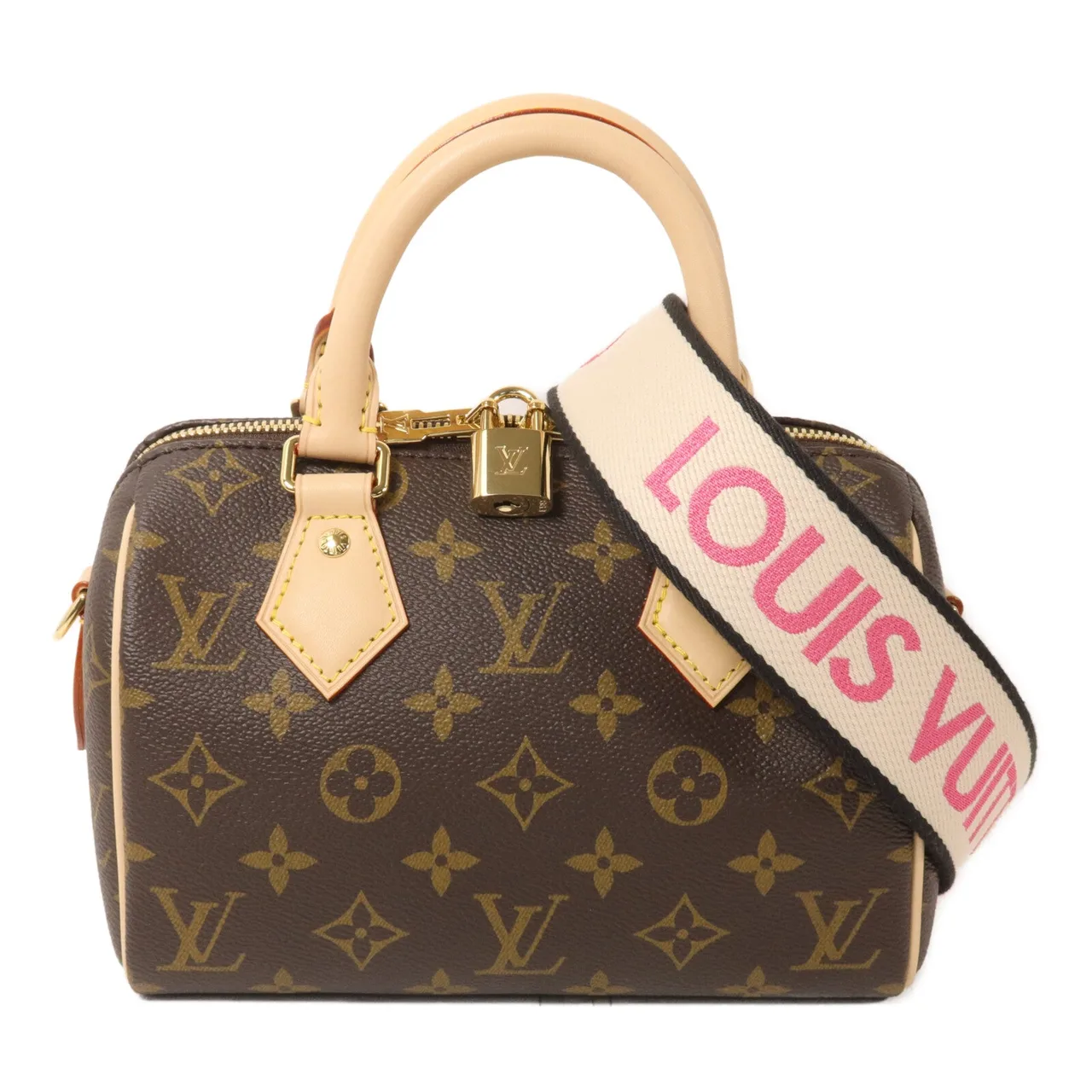 LOUIS VUITTON Speedy Bandouliere M13039 兩用包 塗層帆布