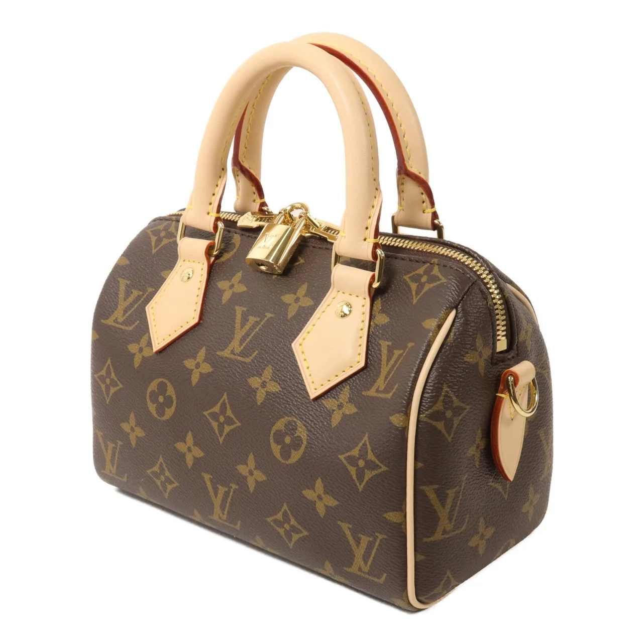 LOUIS VUITTON Speedy Bandouliere M13039 兩用包 塗層帆布 3