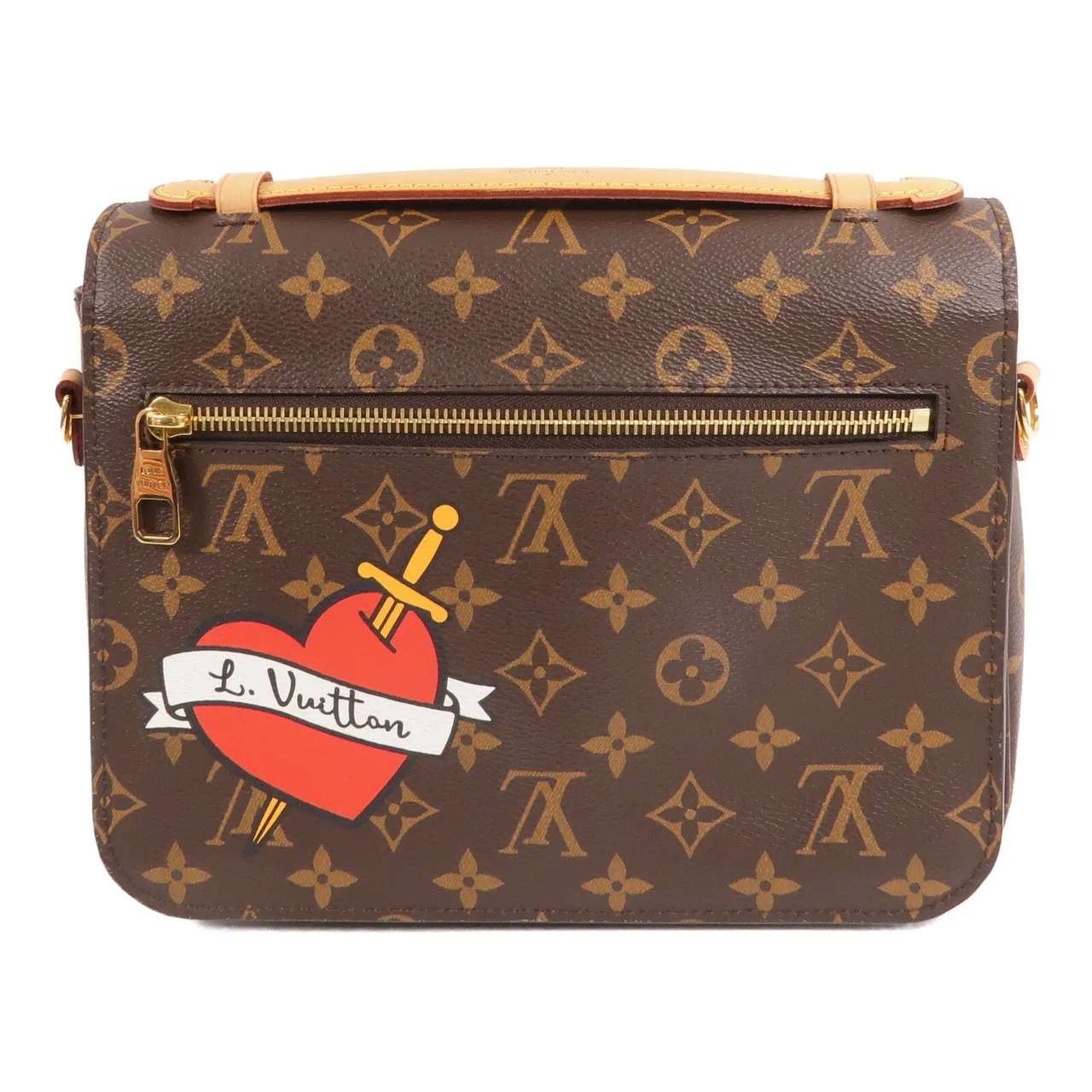LOUIS VUITTON Pochette Metis M43991 2-Way Bag Coated Canvas 3