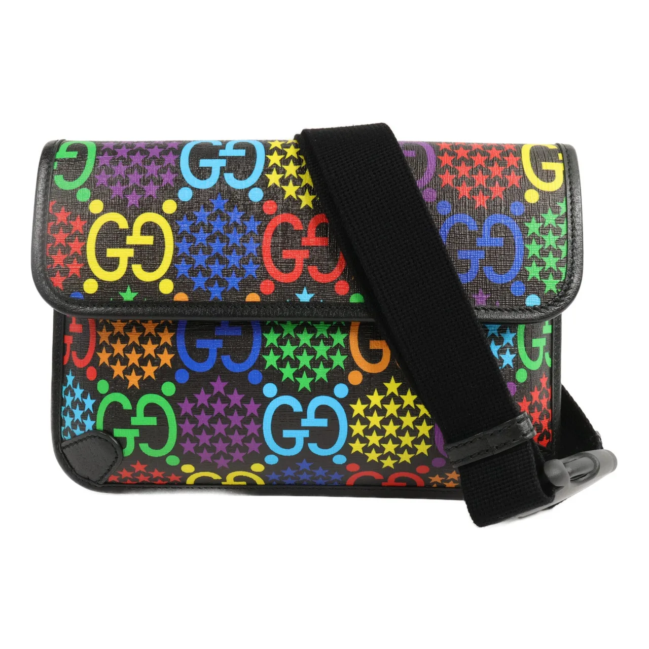 GUCCI 598113 Shoulder Bag Coated Canvas