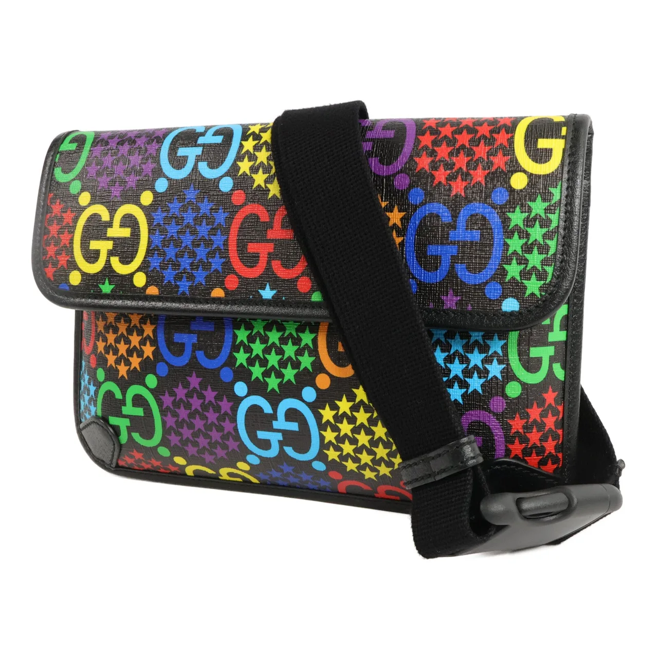GUCCI 598113 肩背包 塗層帆布 3