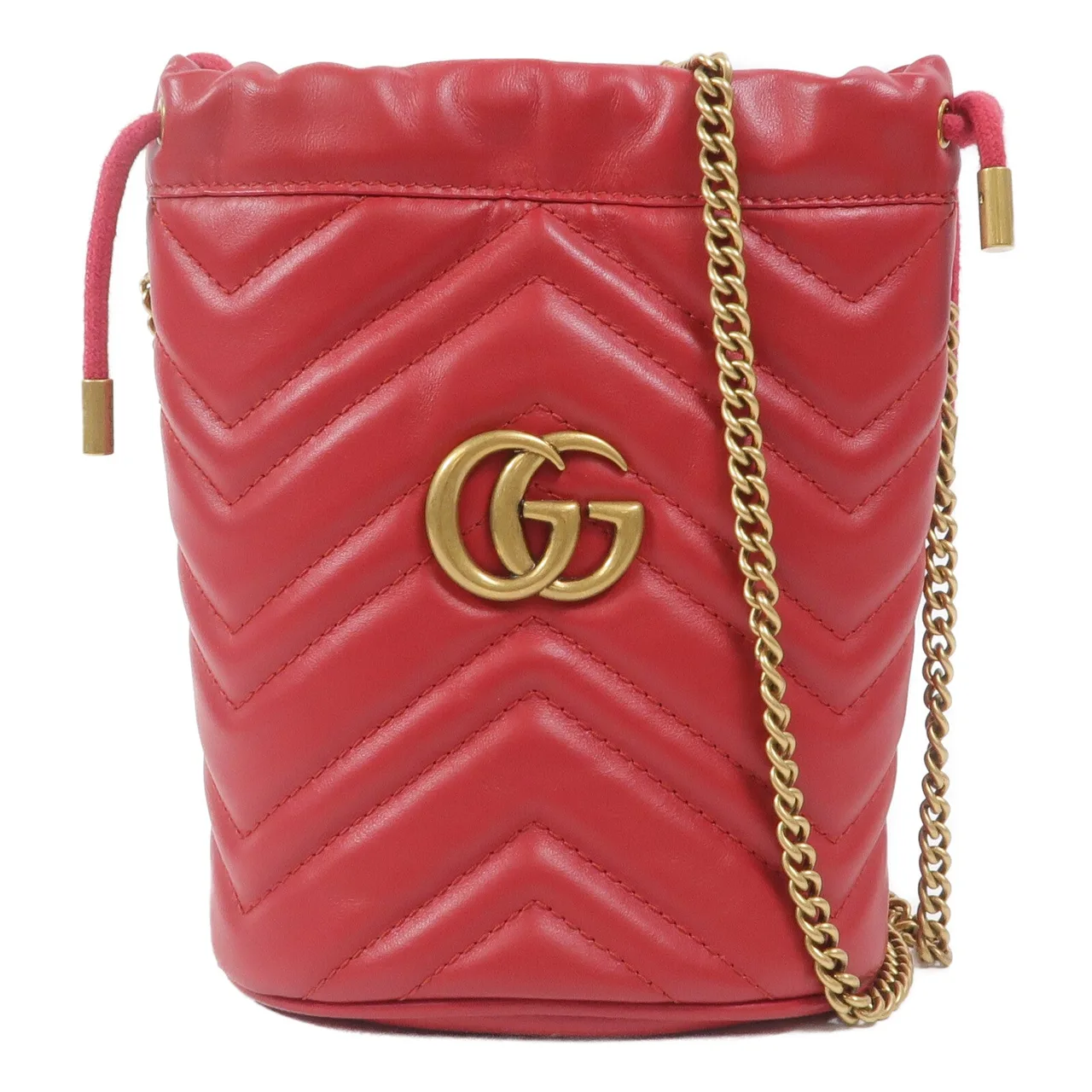 GUCCI Bucket 575163 Shoulder Bag Calfskin