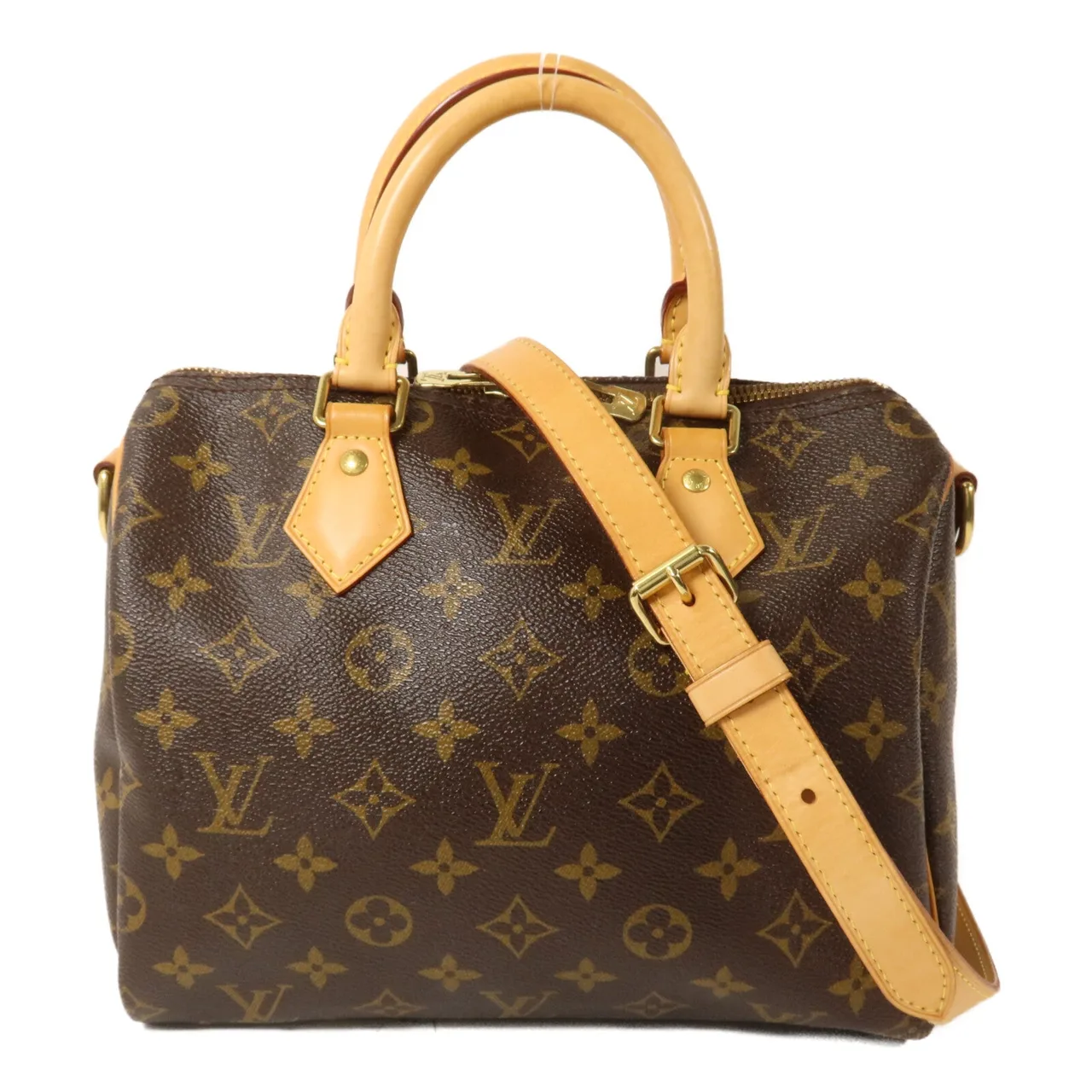 LOUIS VUITTON Speedy Bandouliere M46977 兩用包 塗層帆布