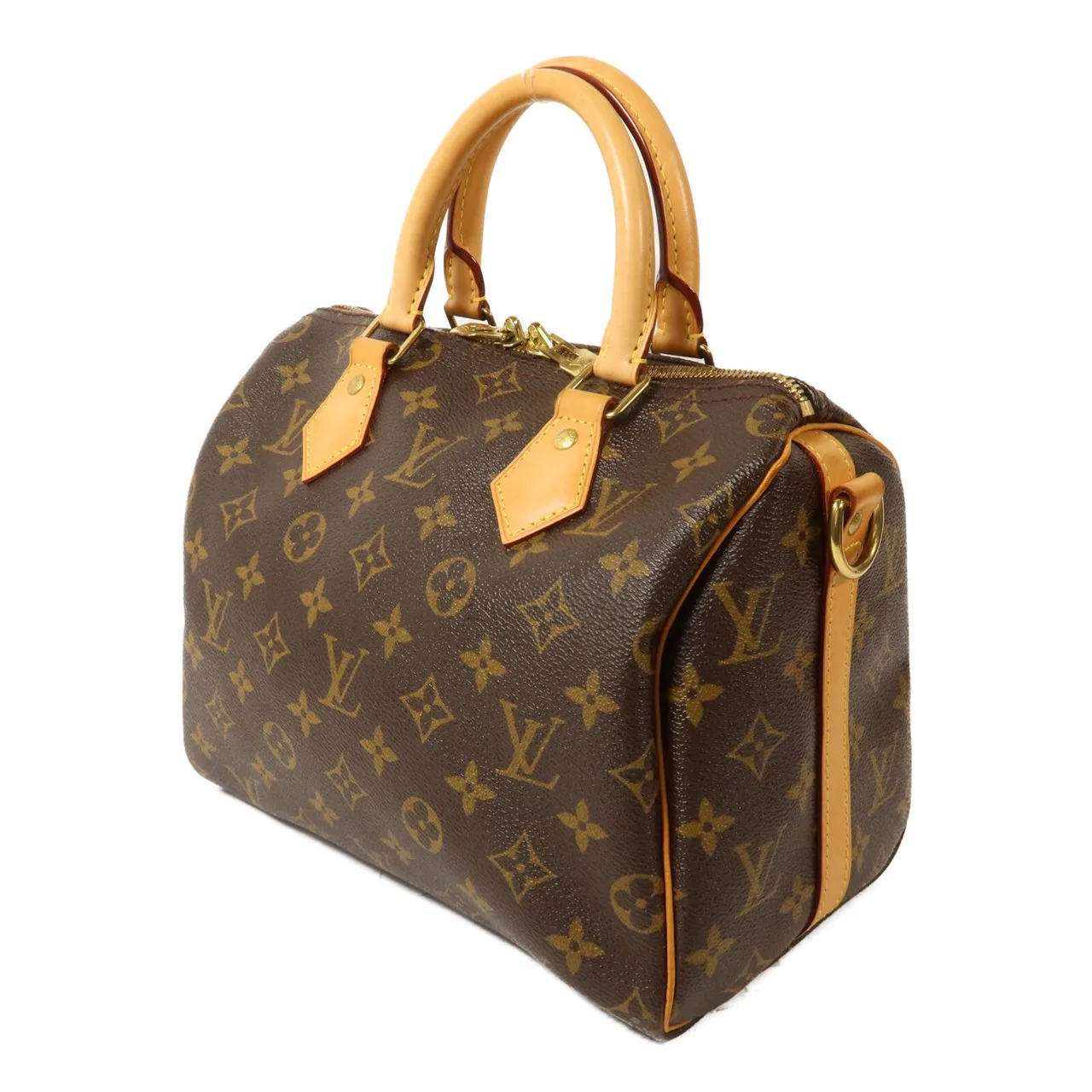 LOUIS VUITTON Speedy Bandouliere M46977 兩用包 塗層帆布 3