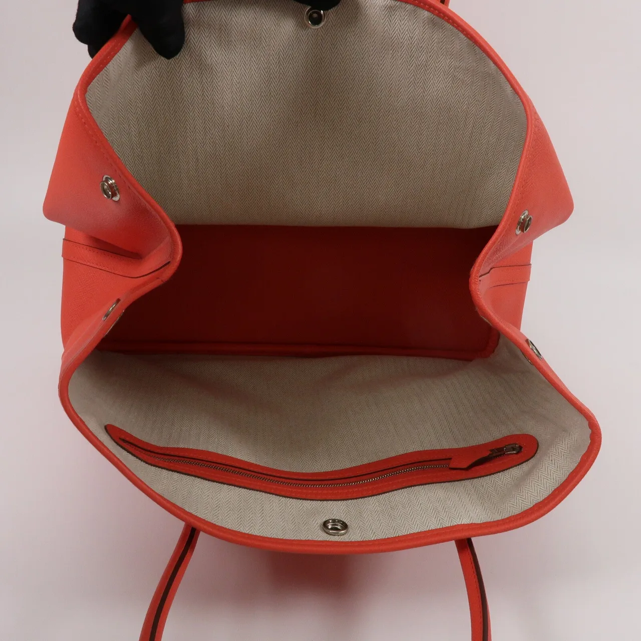 HERMES 手提包 牛皮 5