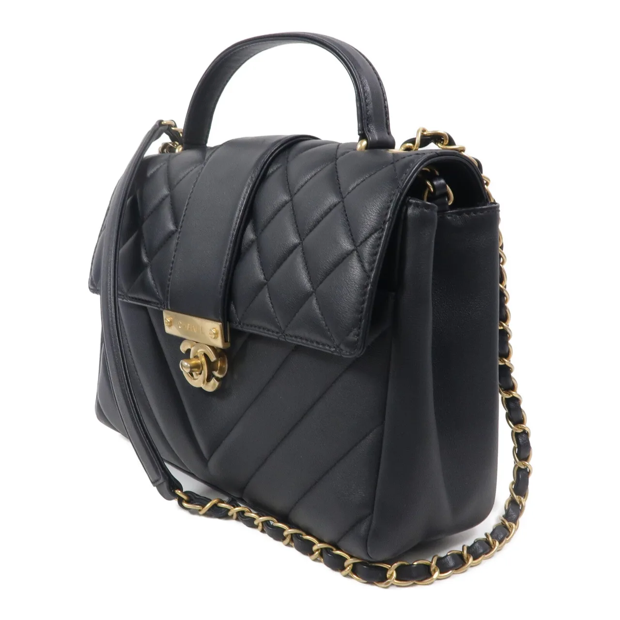 CHANEL A57213 兩用包 羊皮 3