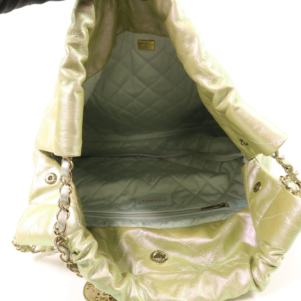 CHANEL AS3261 肩背包 牛皮 5