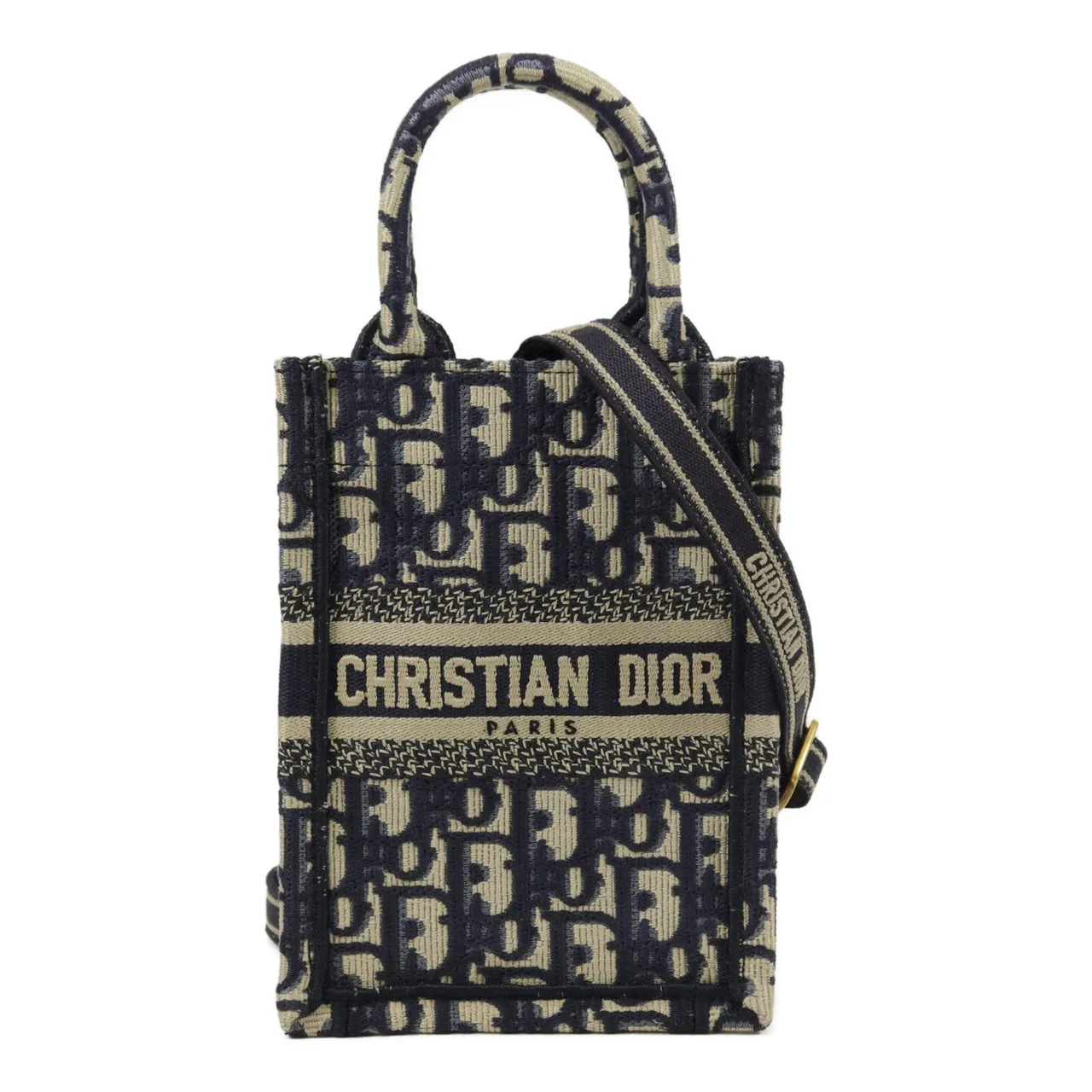 DIOR 2-Way Bag Canvas