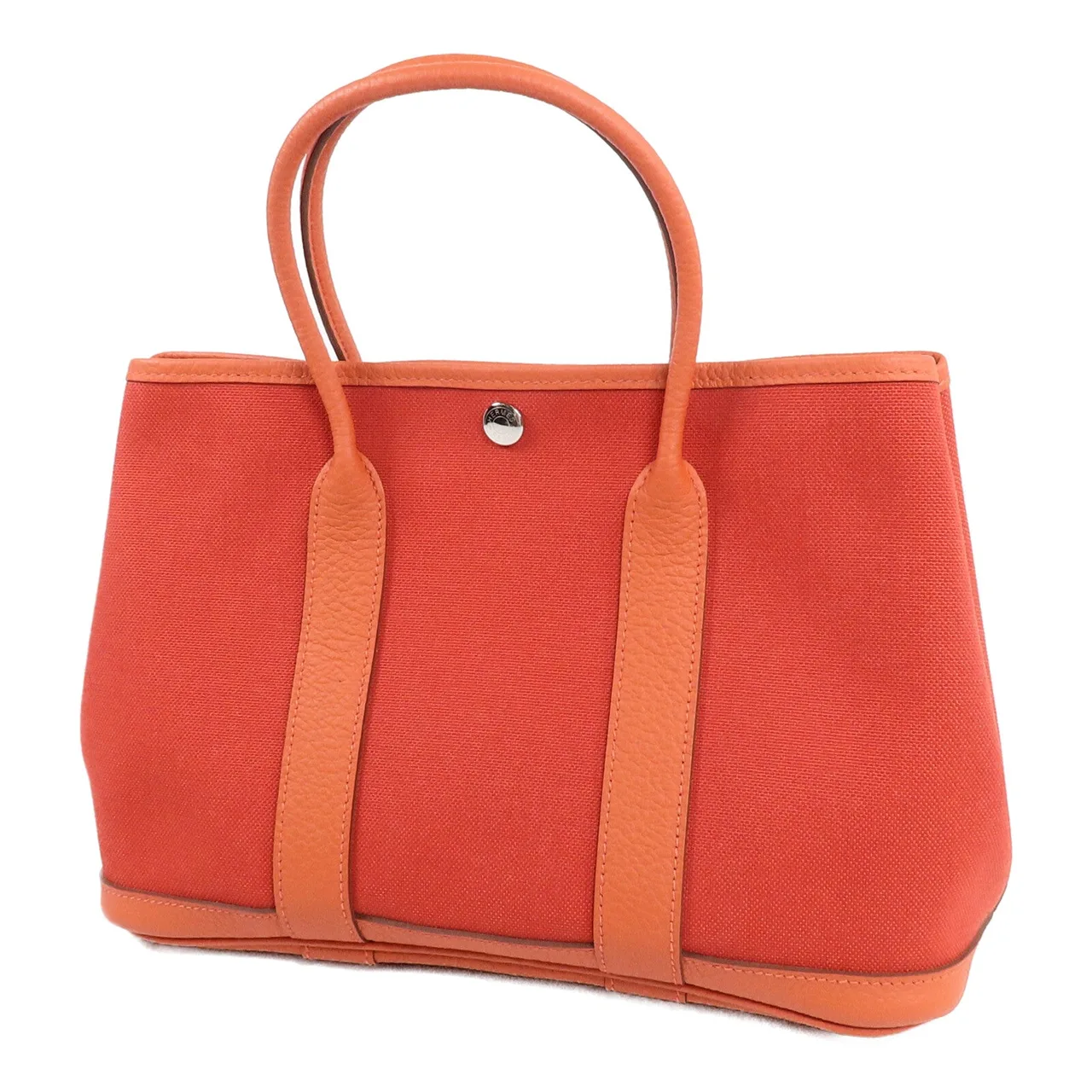 HERMES Tote Bag Canvas 3
