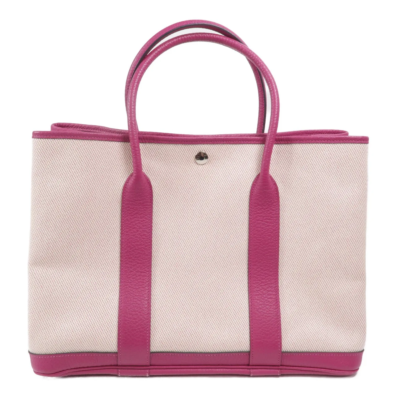 HERMES Handbag Canvas 2