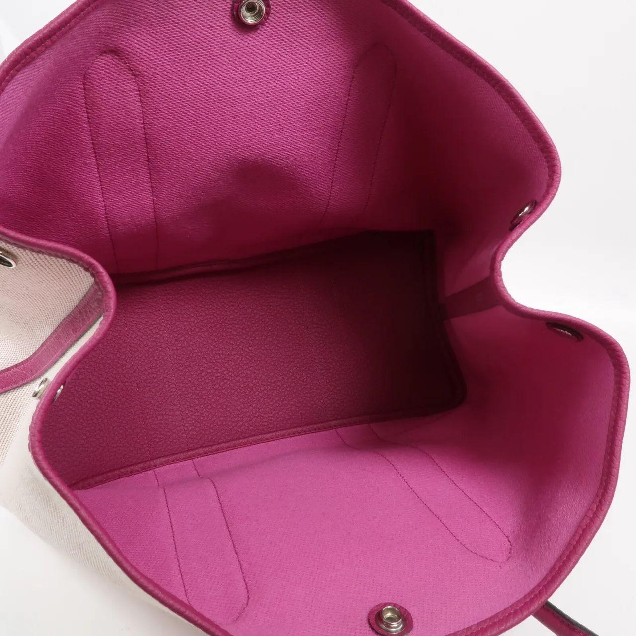 HERMES Handbag Canvas 5