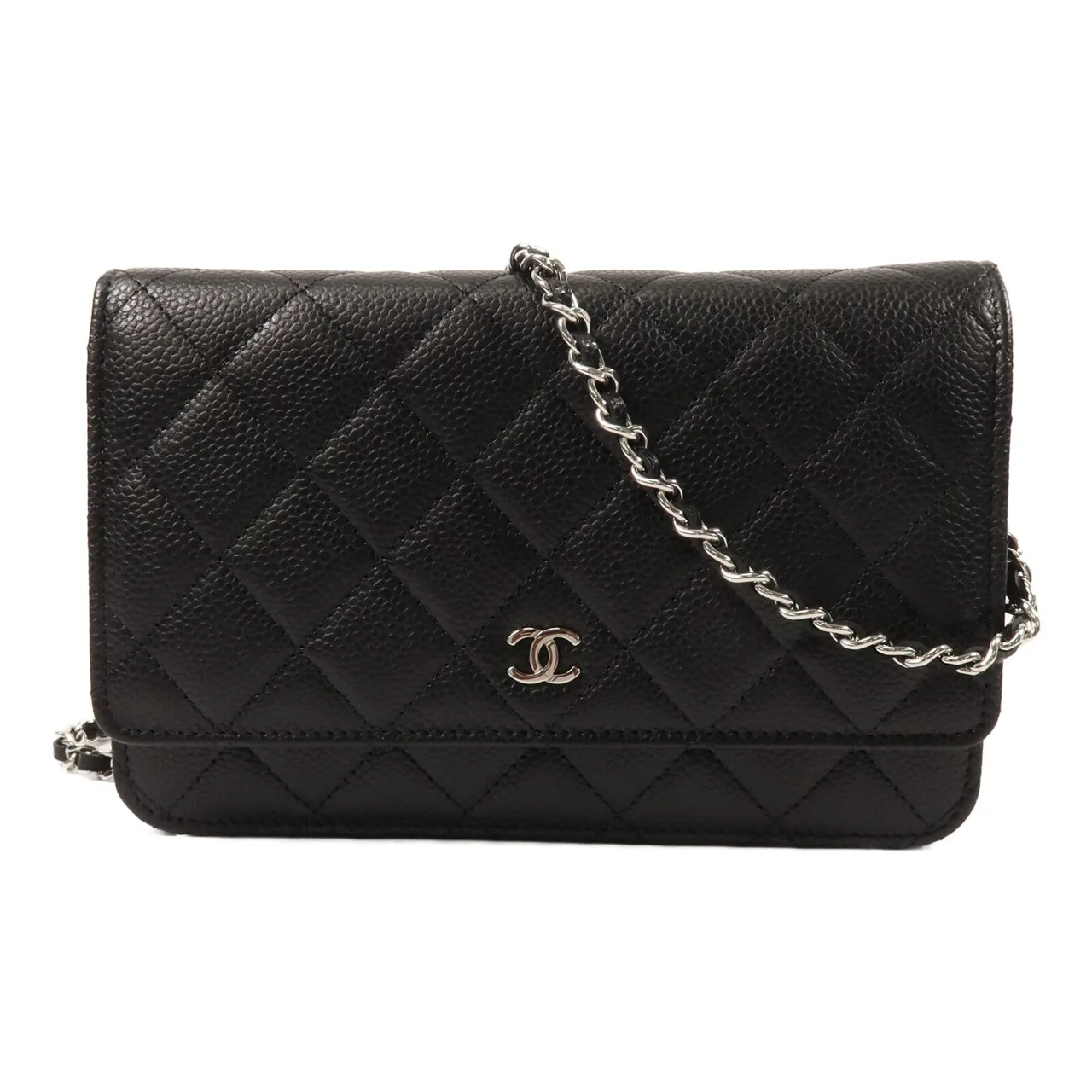 CHANEL WOC Shoulder Bag Calfskin