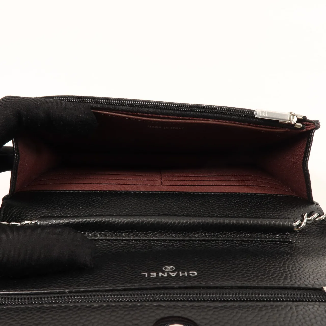CHANEL WOC Shoulder Bag Calfskin 5