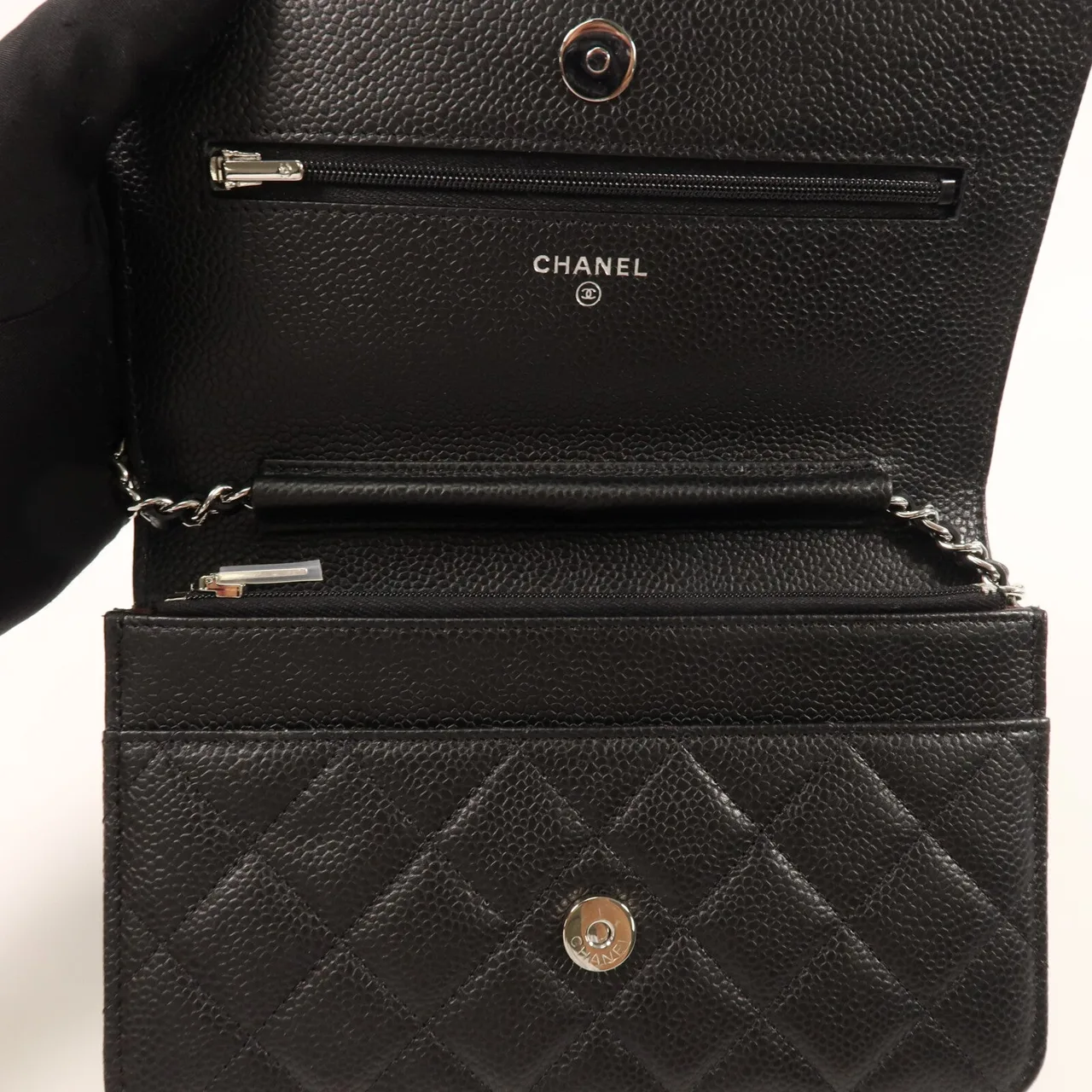 CHANEL WOC 肩背包 牛皮 14