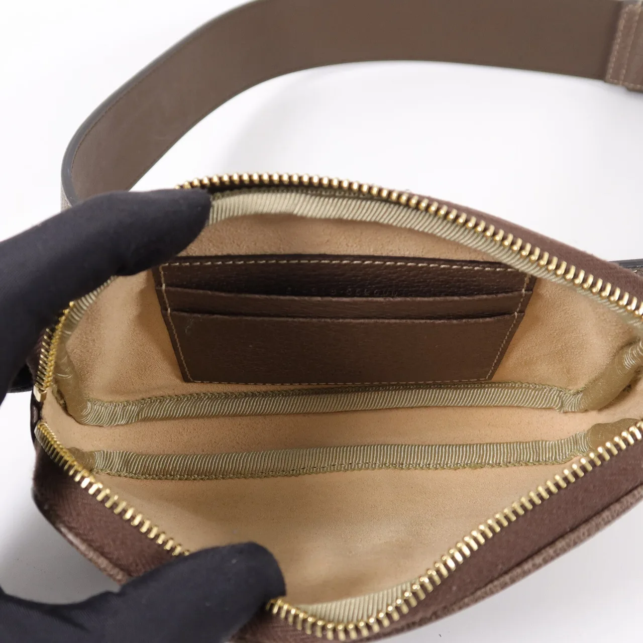 GUCCI 519308 腰包 塗層帆布 5