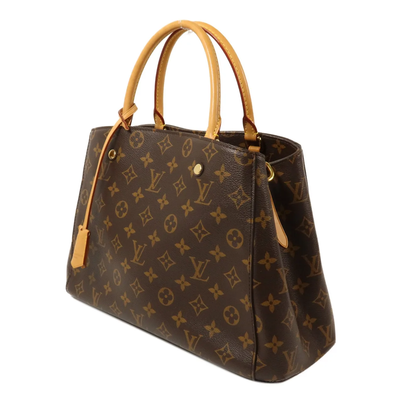 LOUIS VUITTON Montaigne M41056 2-Way Bag Coated Canvas 3