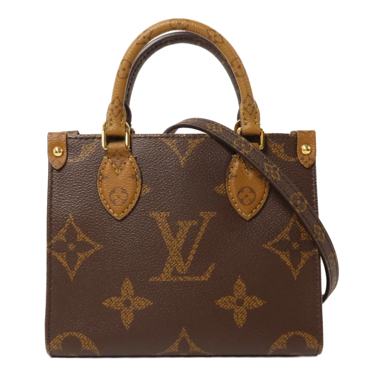 LOUIS VUITTON OnTheGo M46839 兩用包 塗層帆布