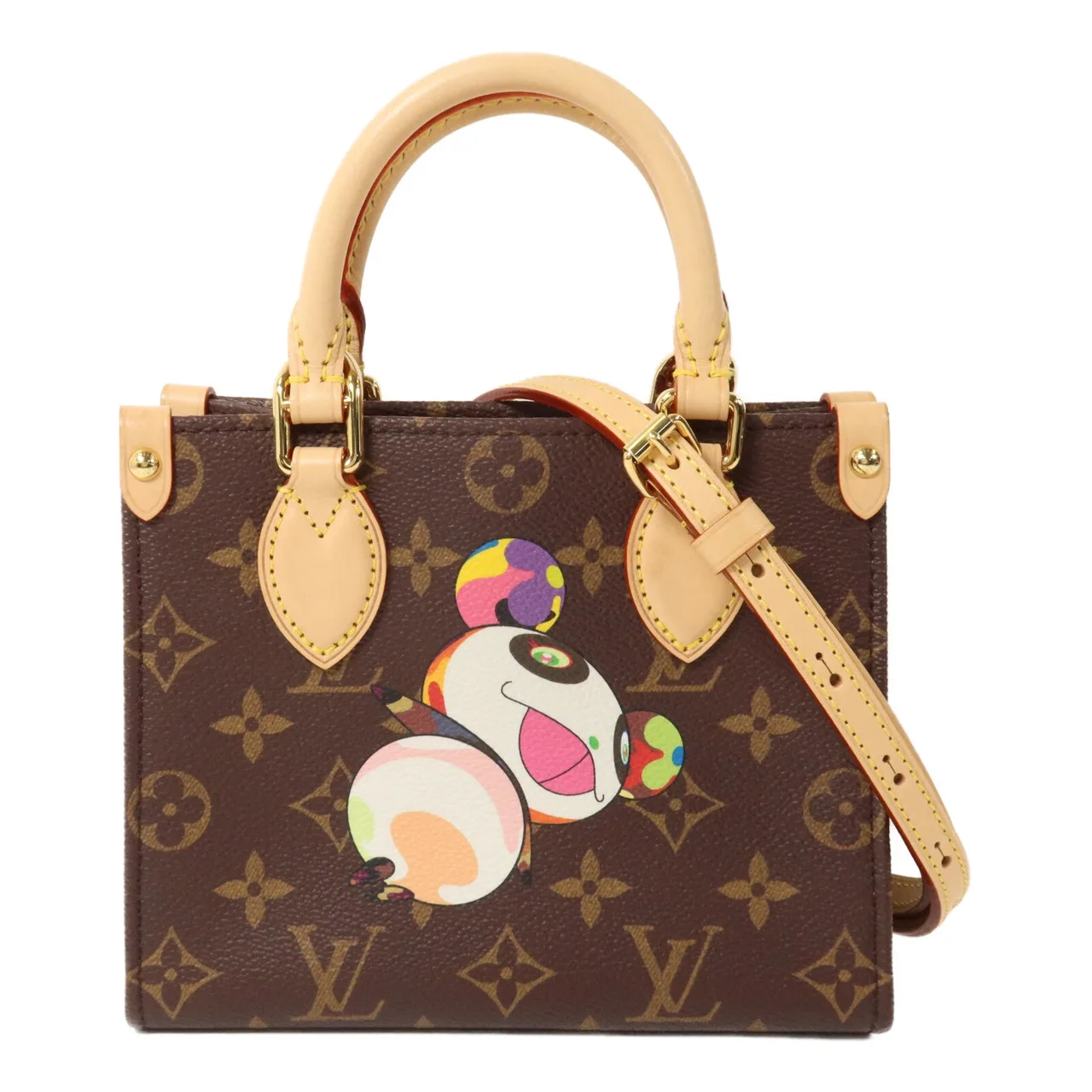LOUIS VUITTON OnTheGo M13668 兩用包 塗層帆布