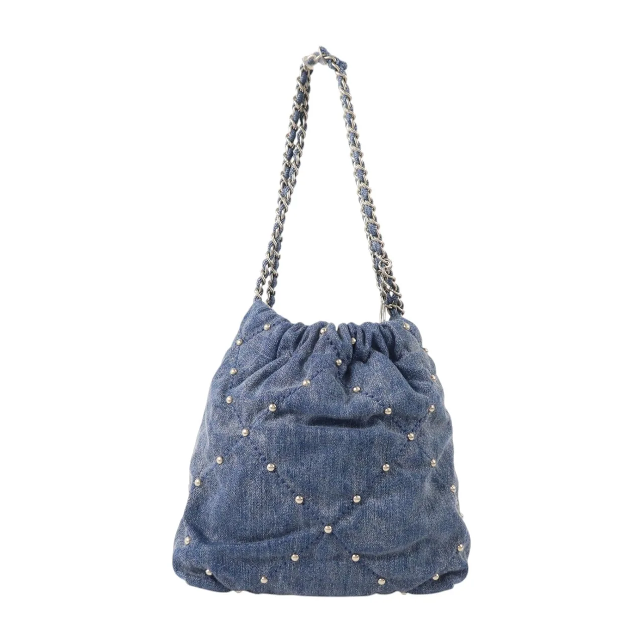 CHANEL AS3980 兩用包 denim 2
