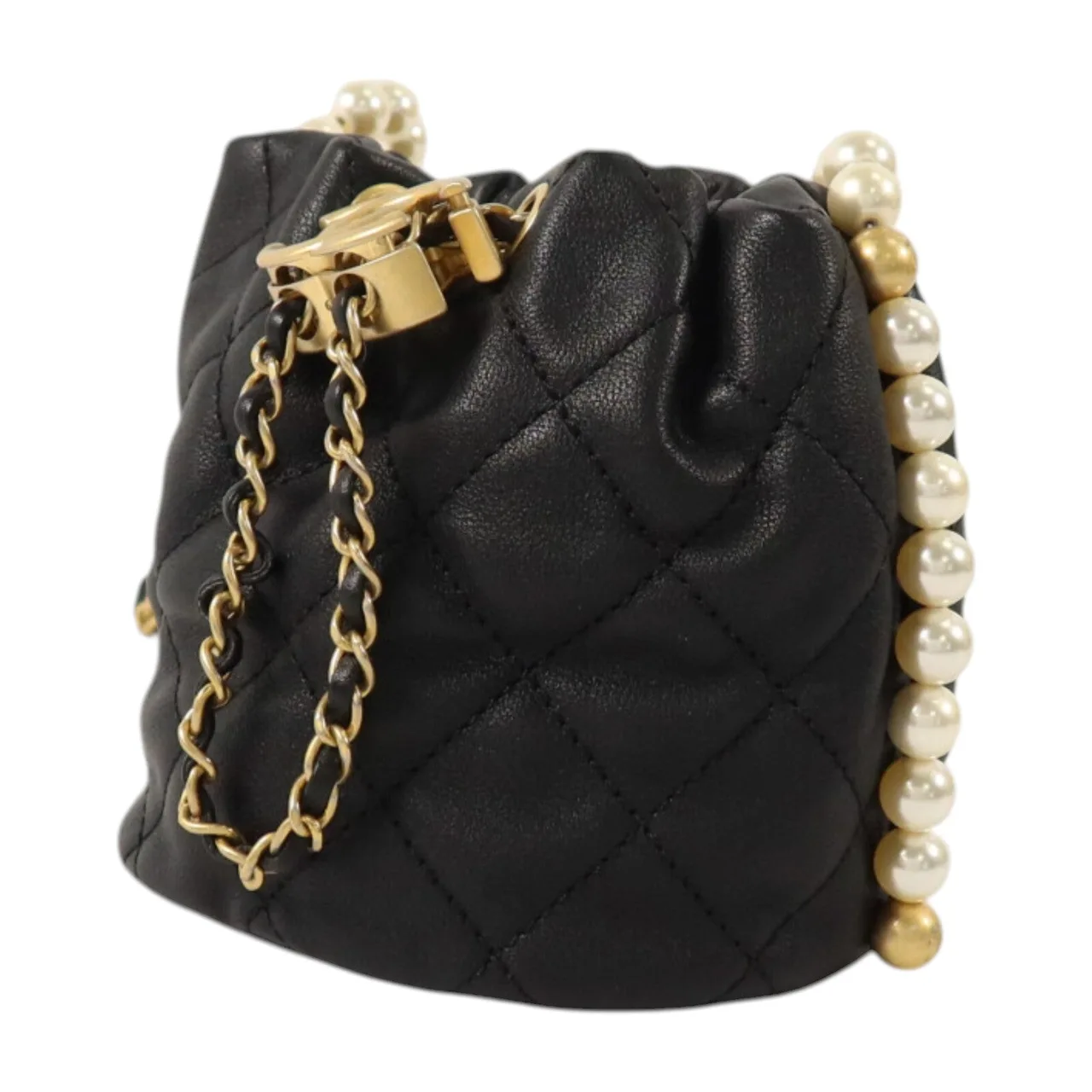 CHANEL Bucket AS2529 肩背包 牛皮 3