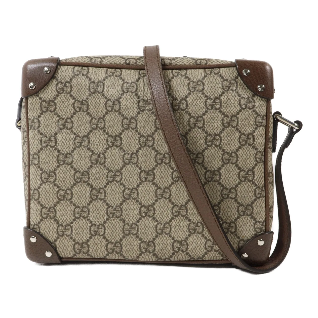 GUCCI Soft Trunk 626363 肩背包 塗層帆布