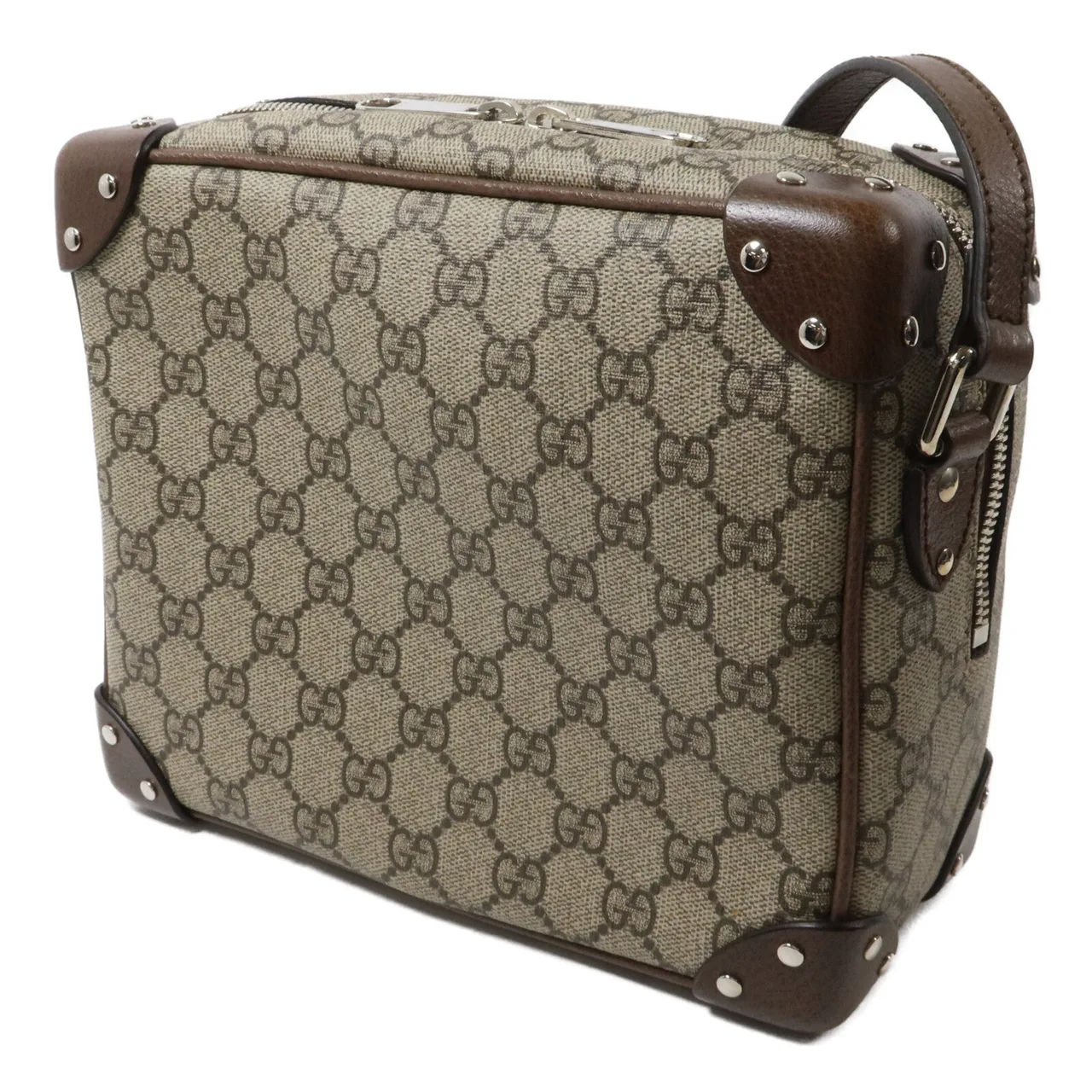 GUCCI Soft Trunk 626363 肩背包 塗層帆布 3
