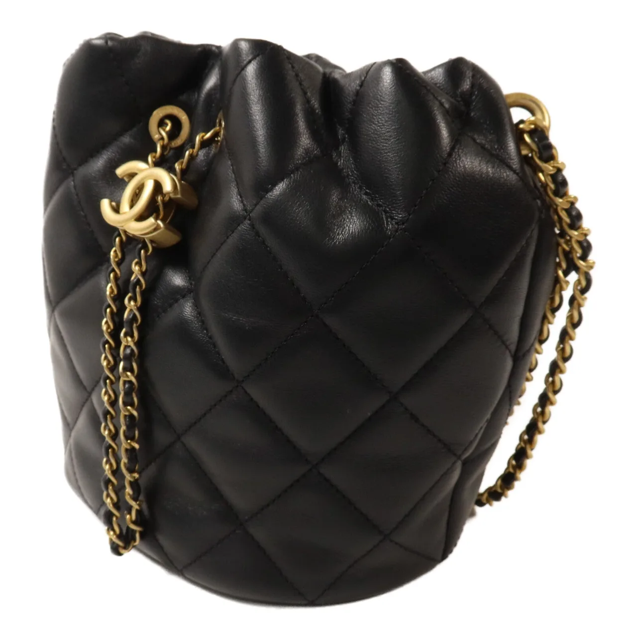 CHANEL Bucket AS2859 肩背包 羊皮 3