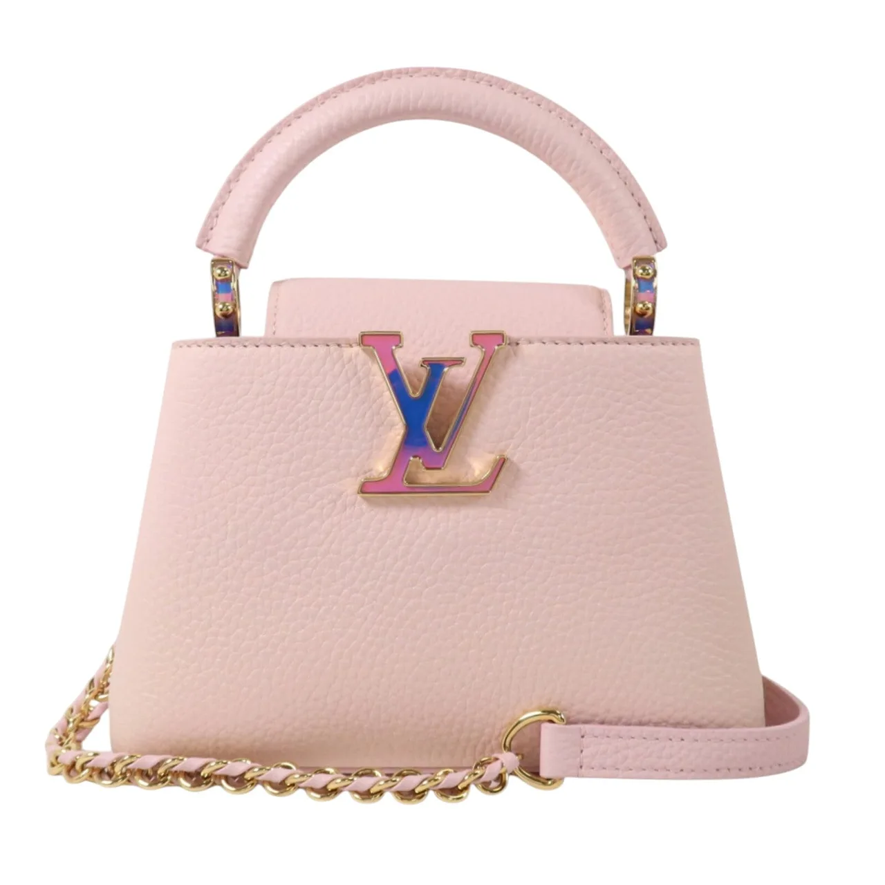 LOUIS VUITTON Capucines M23326 兩用包 牛皮