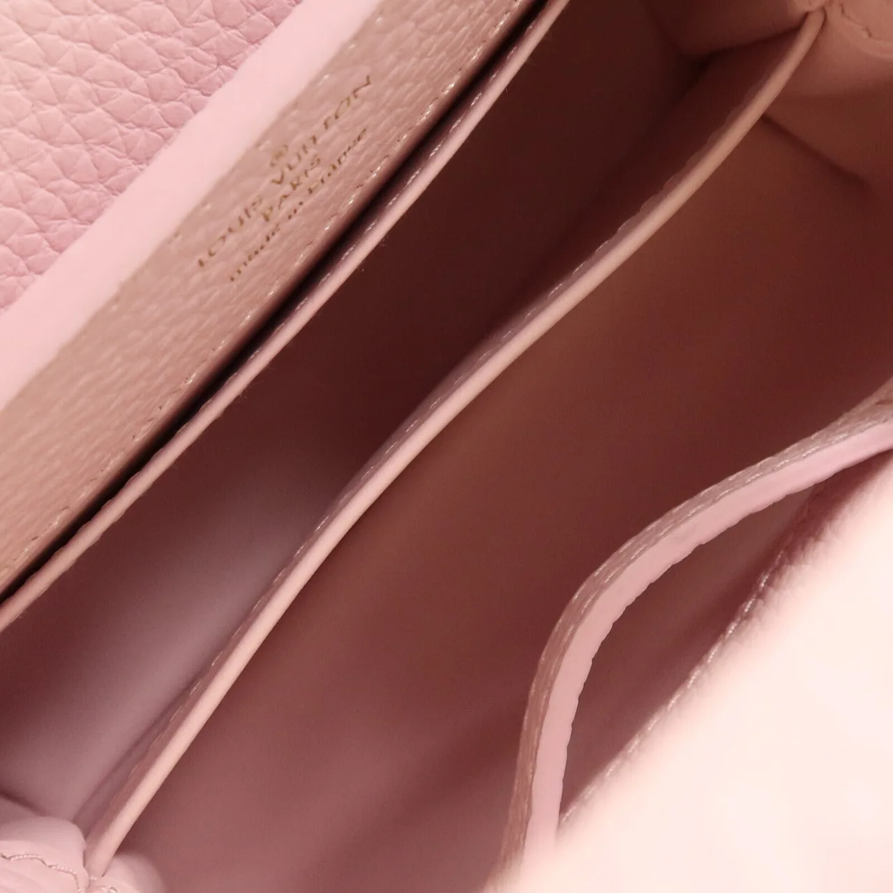 LOUIS VUITTON Capucines M23326 兩用包 牛皮 5
