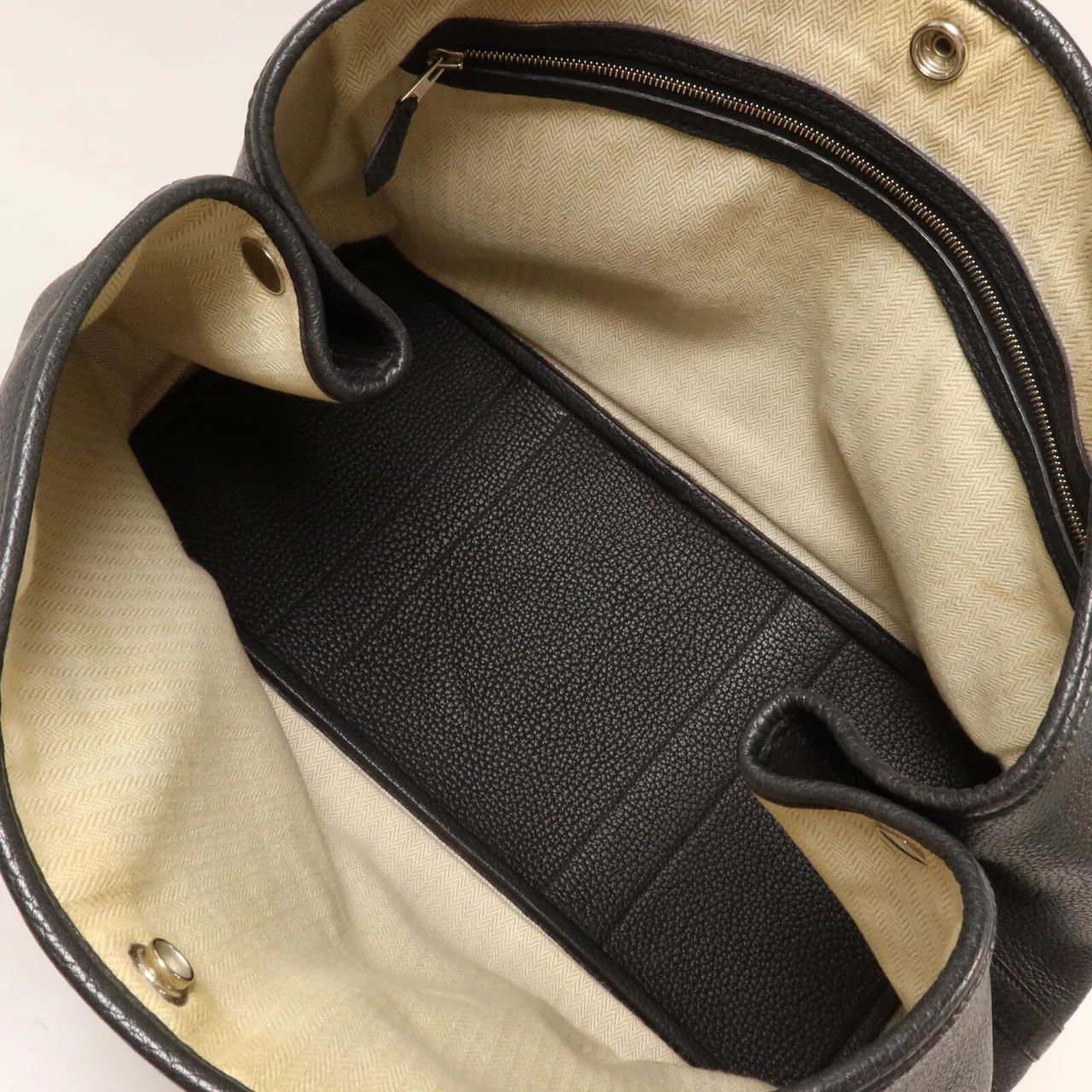 HERMES 手提包 牛皮 5