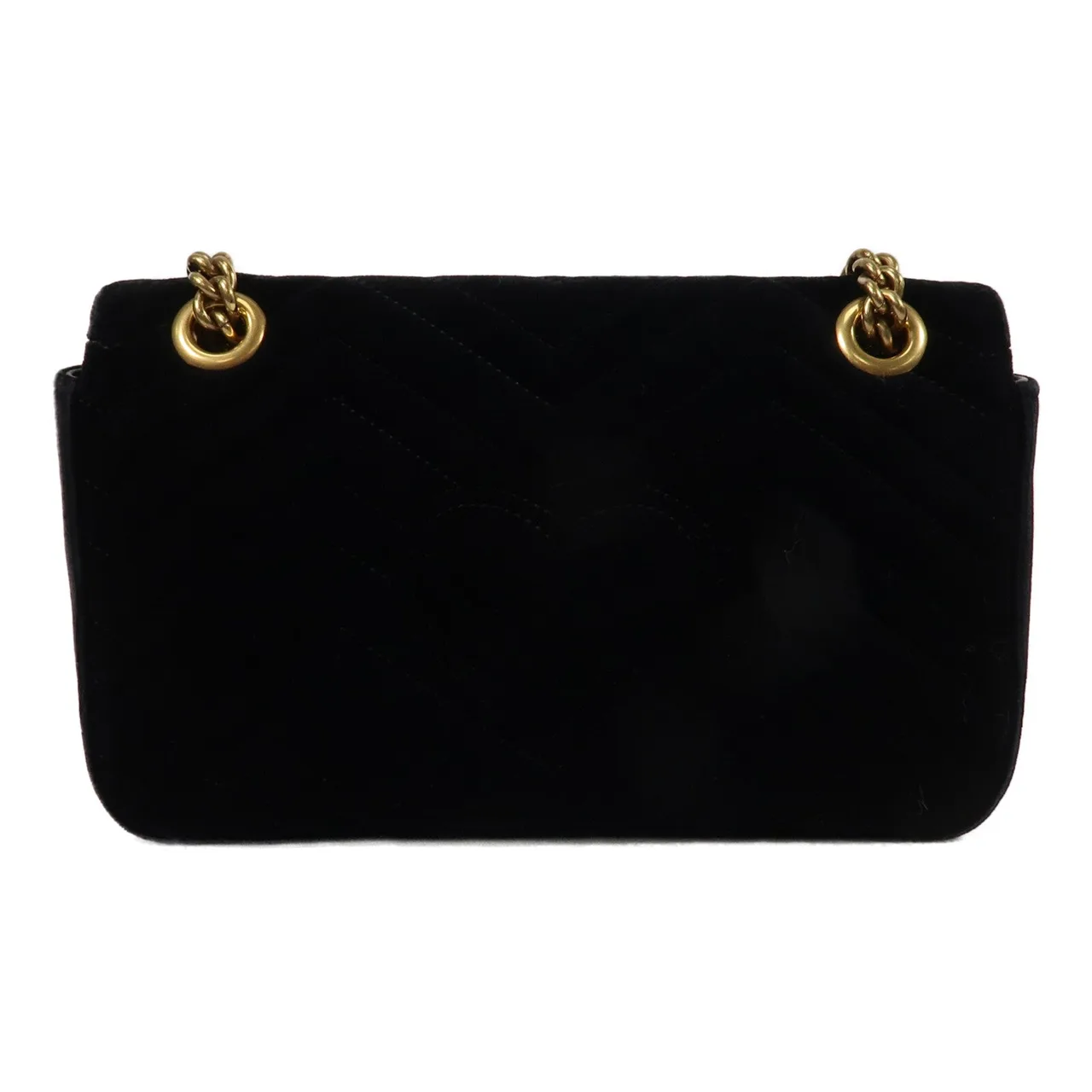 GUCCI 443497 肩背包 Fabric × Velvet 2