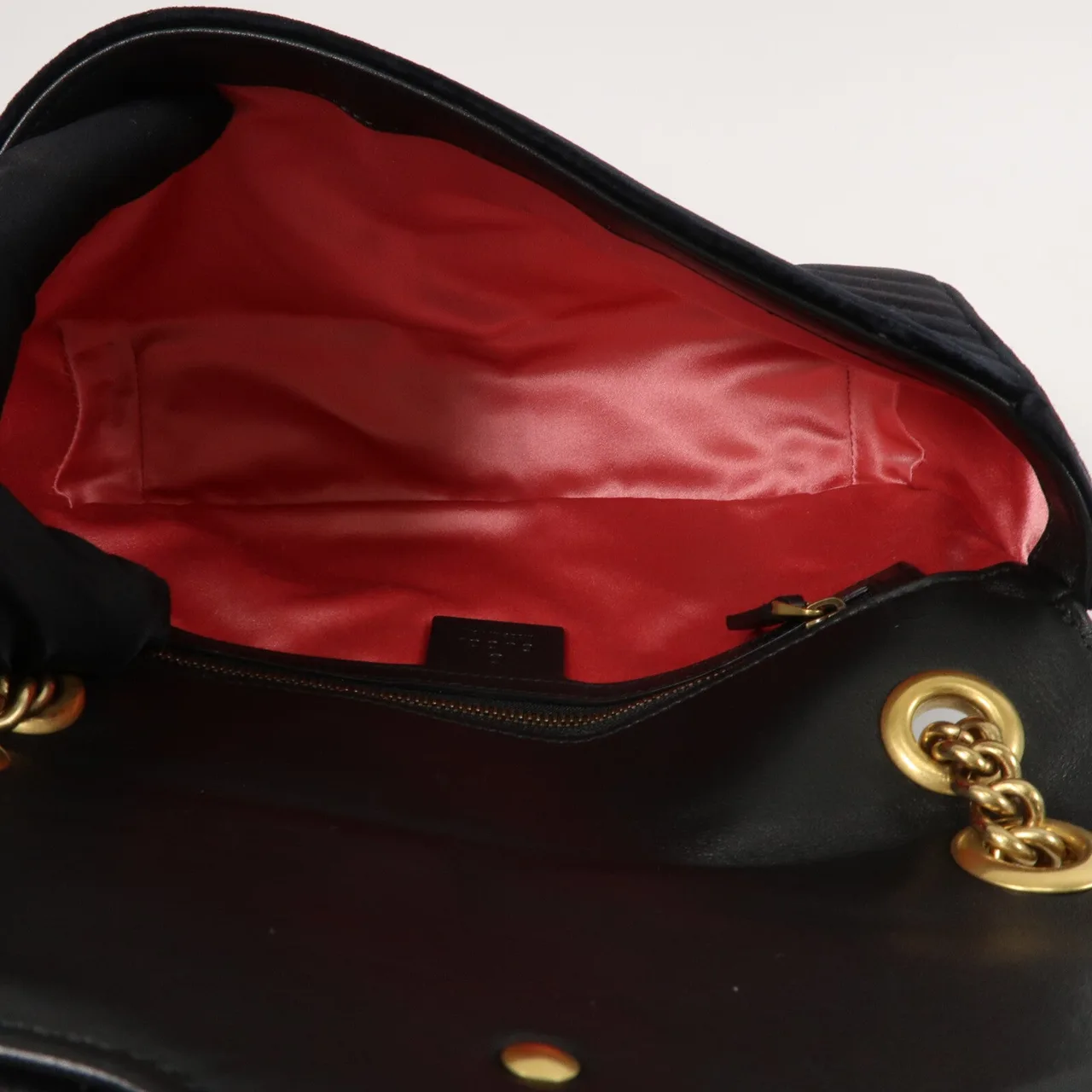 GUCCI 443497 肩背包 Fabric × Velvet 5