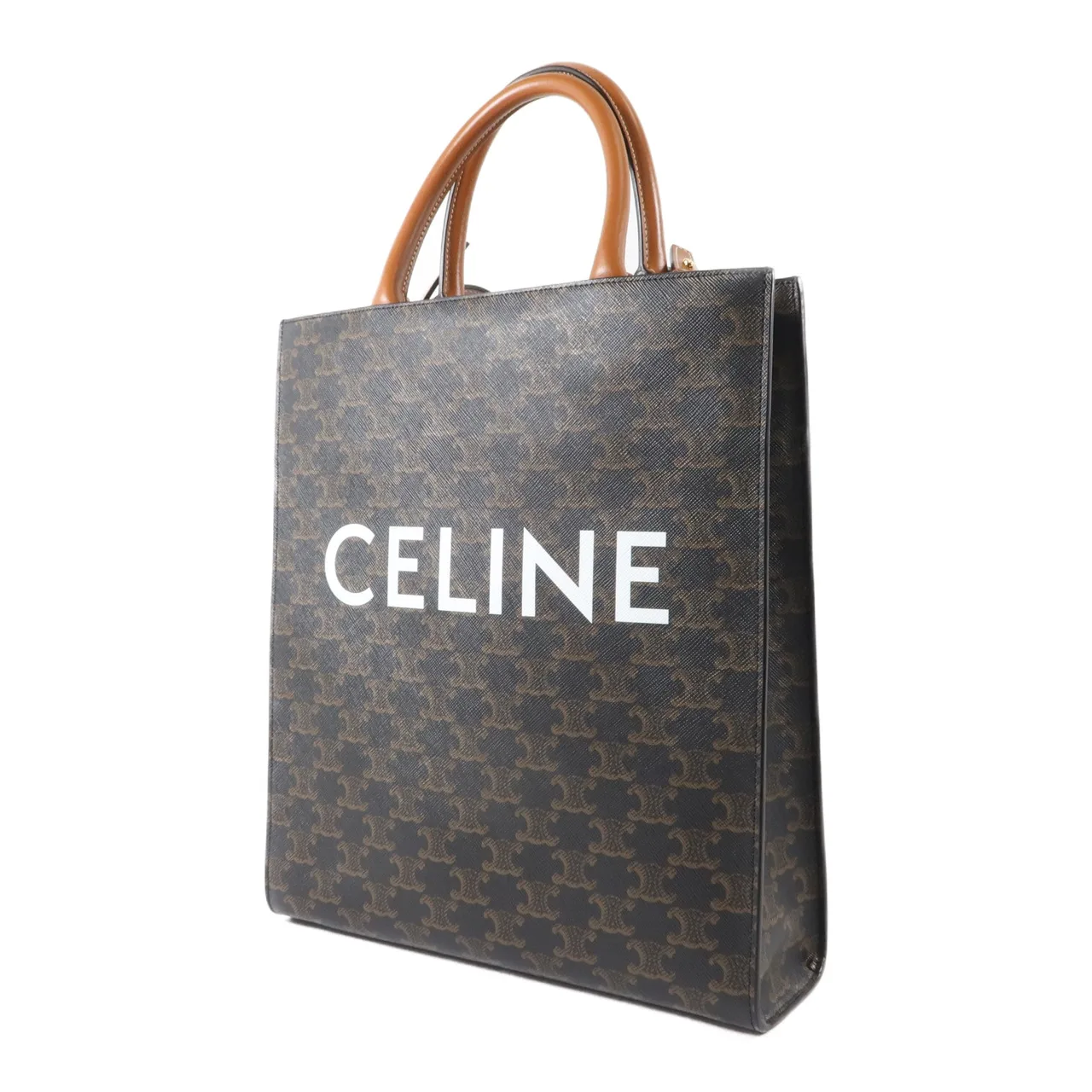 CELINE 191542BZK.04LU 兩用包 塗層帆布 3