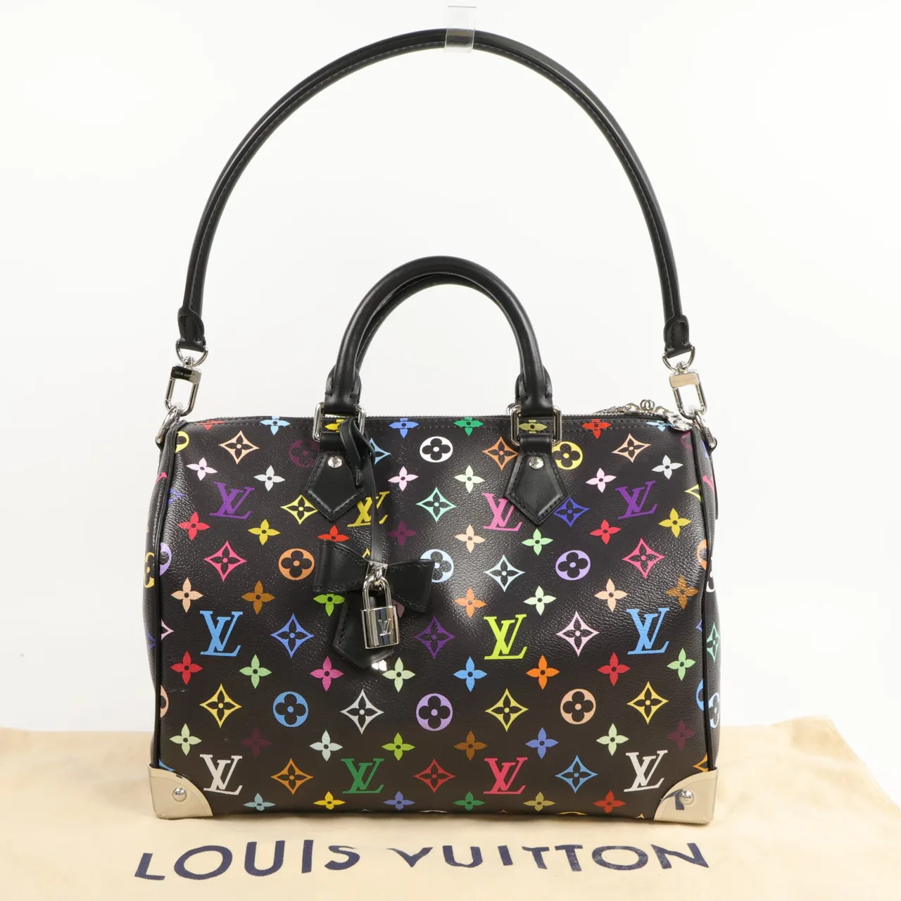 LOUIS VUITTON Speedy M13257 手提包 塗層帆布 5