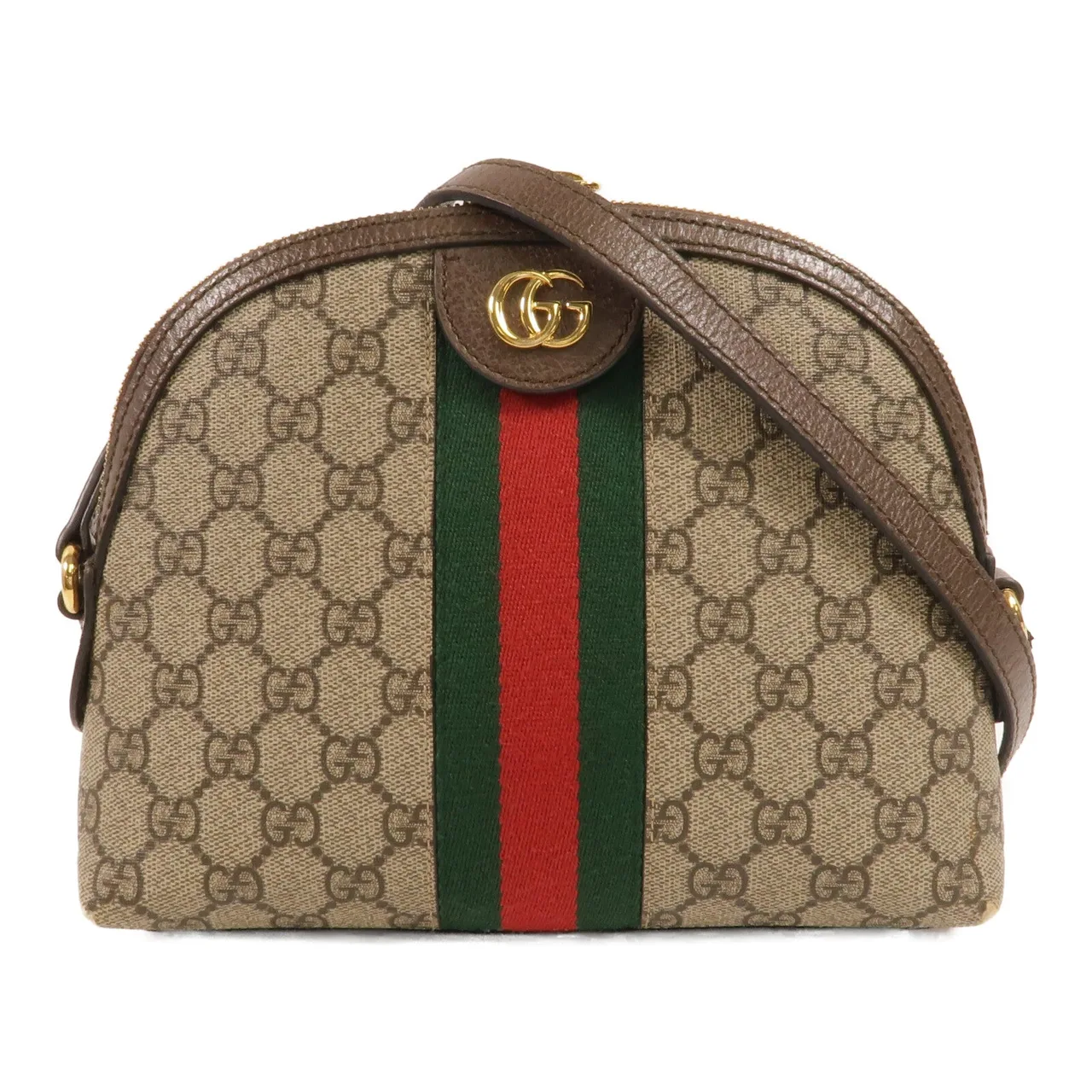 GUCCI 499621 肩背包 塗層帆布