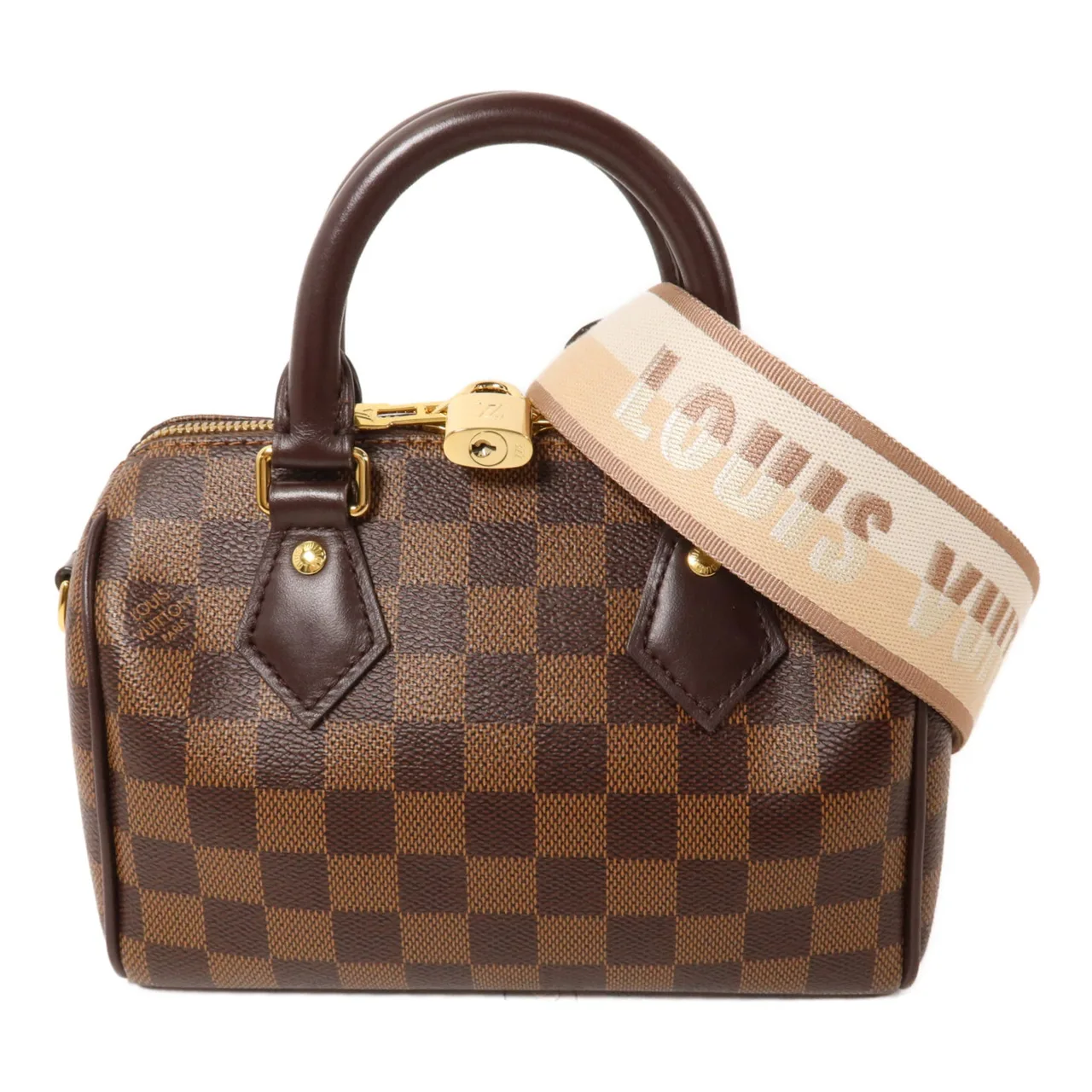 LOUIS VUITTON Speedy Bandouliere N40489 兩用包 塗層帆布