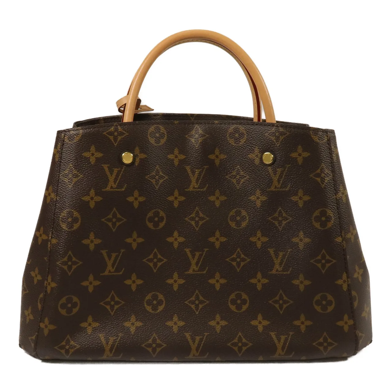 LOUIS VUITTON Montaigne M41055 2-Way Bag Coated Canvas 2